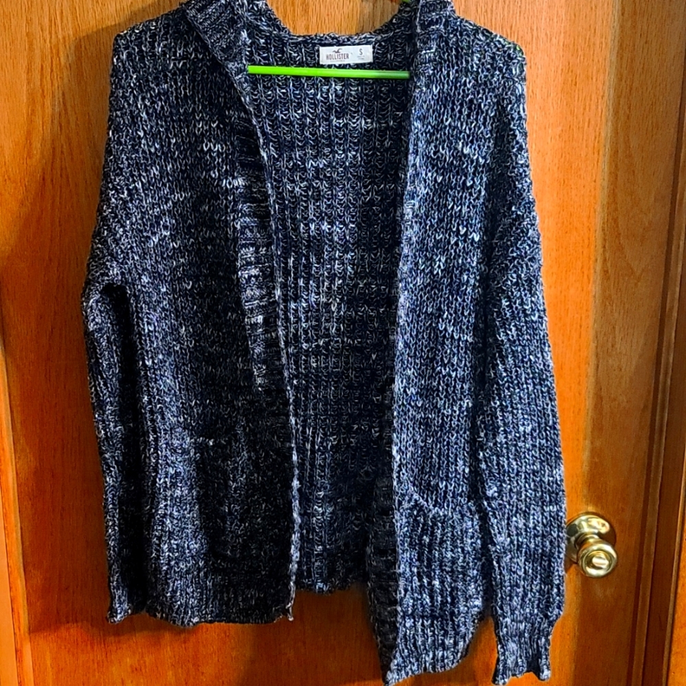 Hollister Jacket with Hood and Pockets